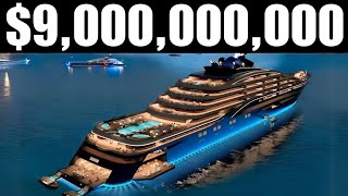 The most expensive 9 Billion Yatcht in the world that will blow your mind [upl. by Merilee]