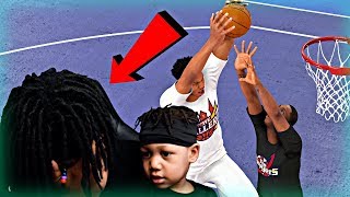 MY 2 YEAR OLD SON MADE ME CRY PLAYING NBA 2K20 EMBARRASSED  StaxMontana [upl. by Lenzi]