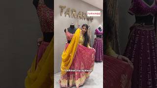 😨Indian outfit ideas in Budget at Tarangg❤️ Hyderabad WhatsApp 91 86395 64913 😍Insta taranggin [upl. by Titus401]