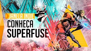 Conheça SUPERFUSE a mistura de DIABLO com QUADRINHOS  Janela Indie 168 [upl. by Cowey]