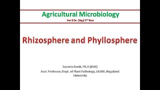 Rhizosphere and Phyllosphere  Introductory concepts and differences  Rhizoplane and Phylloplane [upl. by Kristel]