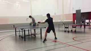 Table Tennis  Forehand Counterlooping the opening loop [upl. by Adiel]