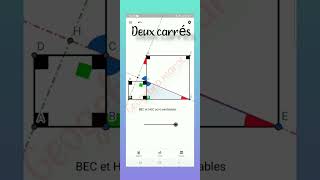 Exercice résolu  GeoGebra en animation [upl. by Eidson339]