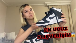 En Ucuz Alışverişim Vlog  Nike Air Jordan [upl. by Llehsim]