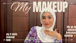 ഞാൻ എപ്പോഴും ചെയ്യാറുള്ള Easy Makeup Look ✨only using 7 products 😍makeup video malayalam [upl. by Kimmi]