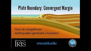 Convergent Margin—Subduction to Tsunami Educational [upl. by Zandra]