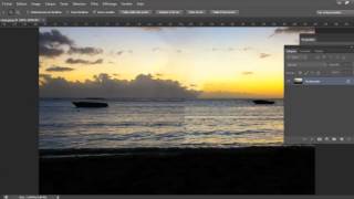 Comment mettre une photo sur une autre avec Photoshop [upl. by Huxley]