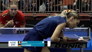 Bernadette Szocs vs Annett Kaufmann  116 European Championship 2024 [upl. by Marya]