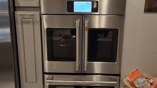 Cafe 30quot Professional Stainless Steel French Door Smart Double Wall Oven with 10 Cubic Feet Review [upl. by Herra]