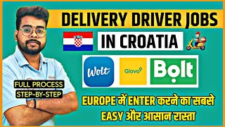 Croatia Delivery Boy Jobs Everything You Need To Know [upl. by Anelrihs460]