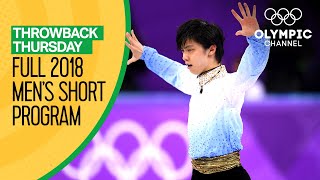 Full Mens Figure Skating Short Program  PyeongChang 2018  Throwback Thursday [upl. by Aynot512]