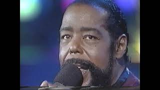 BARRY WHITE  quot PRACTICE WHAT YOUR PREACH quot  LIVE [upl. by Tnecnev735]