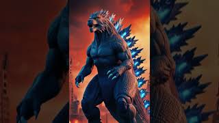 EPIC FUSION OF LION VS GODZILLA  animalfusion godzilla lion [upl. by Halil606]