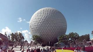 Epcot Monoliths  Old Creepy Entrance  Walt Disney World Orlando FL [upl. by Clarence694]