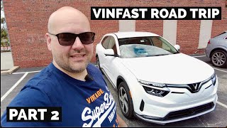 My Vinfast VF8 EV Road Trip USA To Canada  Part 2 [upl. by Regan]