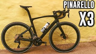 Pinarello X3  La nuova Bici da Strada di Pier  MTBT [upl. by Naxor]