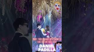 DANIEL PADILLA DANCE WITH CARMELLA FORD 18TH BIRTHDAY DEBUT [upl. by Gradeigh]