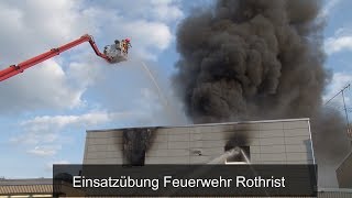 Einsatzübung Feuerwehr Rothrist [upl. by Maje759]