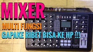 Mixer Paling Rekomendasi Buat Podcast dan Cover Lagu  Recording Tech Pro Rtx6 [upl. by Hew490]