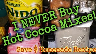 I Never Buy Hot CocoaCheap ampEasy Homemade Recipemartinmidlifemisadventures [upl. by Iturhs]