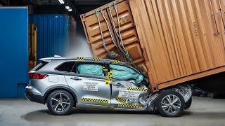 CAR VS TRUCK CRASH TEST top10 [upl. by Kantor]