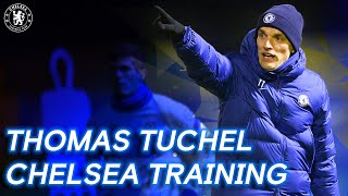 Exclusive Thomas Tuchels First Chelsea Training Session [upl. by Embry]