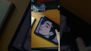 WACOM PEN ON SAMSUNG TAB S7 FE [upl. by Nilkoorb851]