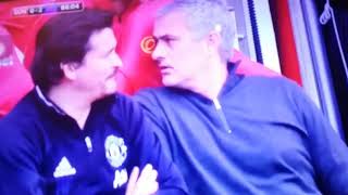 Mourinho asks Michael Carrick Why Man Utd Fans Sing About Diego Forlan [upl. by Sedrul]