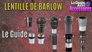 Comment choisir une LENTILLE DE BARLOW [upl. by Eustashe521]