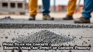 Micro Silica for Concrete  Benefits Usage and Impact on Concrete Strength [upl. by Eiral]