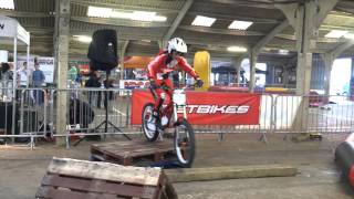 OSET MX10 240 Chris Northover at the 2014 Dirt Bike Show [upl. by Rasure]