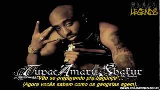 2Pac  Ambitionz Az A Ridah Legendado [upl. by Hobard]