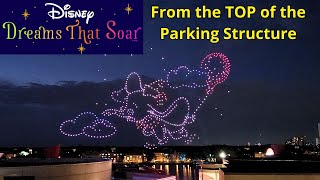 Disney Dreams That Soar from the ORANGE GARAGE  Disney Springs Drone Show FULL SHOW 4K 2024 [upl. by Reeve]