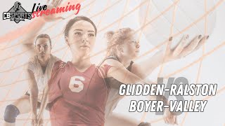 GliddenRalston vs Boyer Valley Volleyball 091724 [upl. by Waynant]