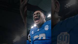 Penei Sewell “Now we HERE” 🗣️  Detroit Lions shorts [upl. by Castara]