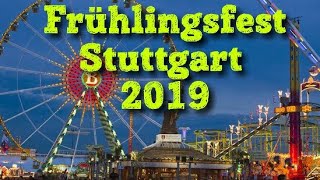 Frühlingsfest Stuttgart Canstatter Volksfest Wasen 2019 HIGHLIGHTS [upl. by Eladnek]