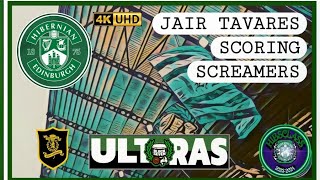 📣  SCORING GOALS FOR THE HIBERNIAN  Block Seven Ultras  Hibernian FC 🟢 ⚪ v Livingston FC ⚫ ⚪ [upl. by Renrut]