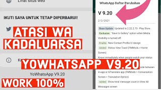 Updet Yowhatsapp versi V920 Februari 2022 [upl. by Salzhauer]