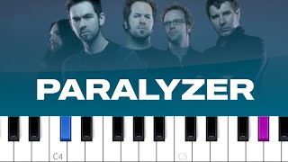 Finger Eleven  Paralyzer piano tutorial [upl. by Saile]