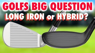 Should You Choose A Driving Iron Or Hybrid  Simple Golf Lessons [upl. by Garrity]