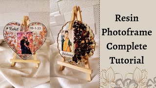 Resin Photoframe 🌻 Complete Tutorial 🤍 [upl. by Favian102]