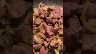 Meža gaļu pagatavot ātri un viegli  alnis terijaki mērcēEasy way to cook Moose Meat [upl. by Alika]