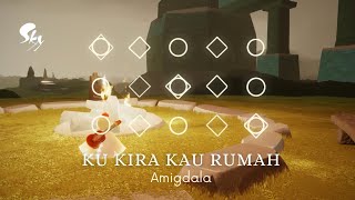 Kukira Kau Rumah  Amingdala  sky guitar music sheet  sky  children of the light [upl. by Lalaj]