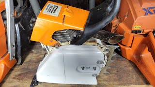 Building a pipe for a ported Stihl Ms460 [upl. by Carly]