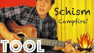 Guitar Lesson How To Play Schism by Tool  Campfire Edition [upl. by Aihcila]