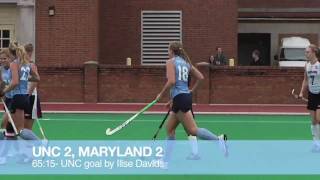 UNC clinches field hockey championship [upl. by Khudari]