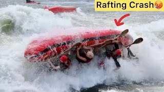 Rishikesh River Rafting Accident😱 [upl. by Rothschild38]