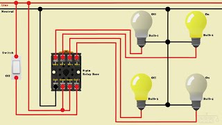 8 Pin Relay Pinout Circuit and Wiring Diagram [upl. by Boice]