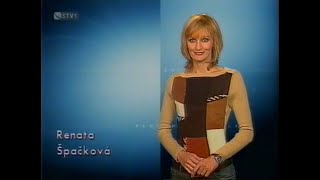 Renata Špačková  15november 2002 STV1 [upl. by Atokad]