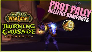 TBC Classic Beta Burning Crusade  Prot Paladin  Hellfire Ramparts Tank Thoughts [upl. by Neill]